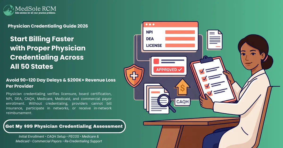 Physician Credentialing Services: The Complete Guide to Getting Credentialed Fast, Affordably, and Without the Headaches [2026]