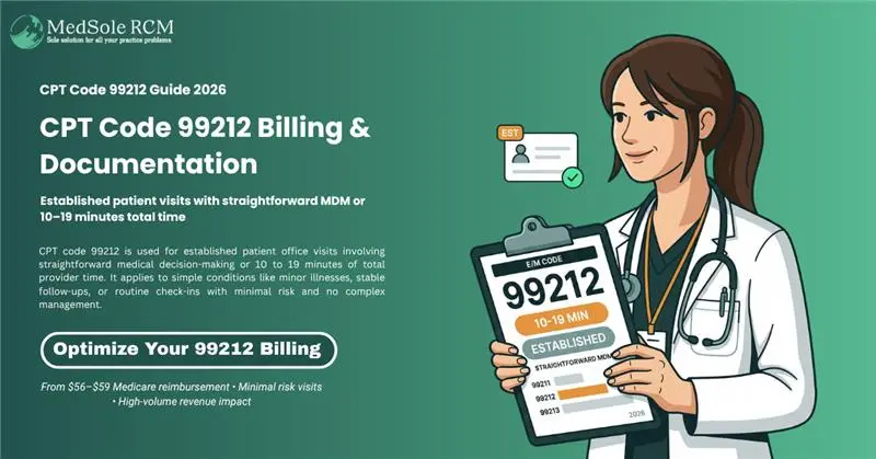 CPT Code 99212: Complete Billing, Documentation, and Reimbursement Guide for 2026