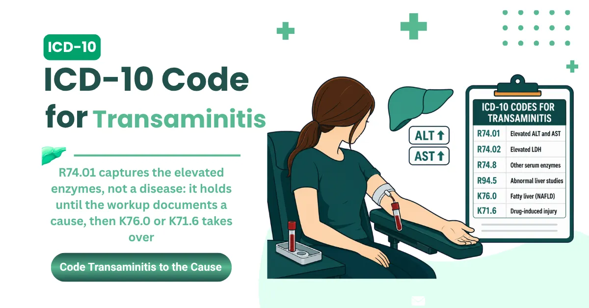 Transaminitis ICD-10 Code R74.01: Billing Guide for Healthcare Providers (FY2026)