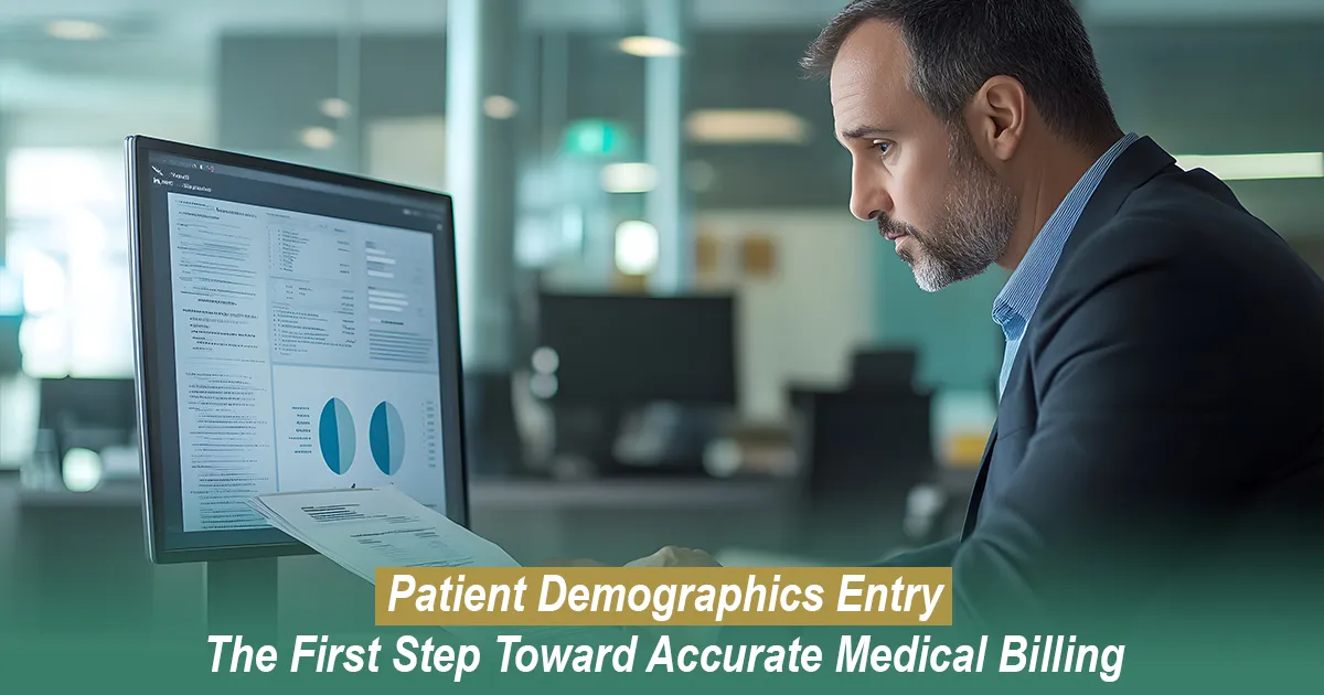 Patient Demographics Entry : The First Step Toward Accurate Medical Billing
