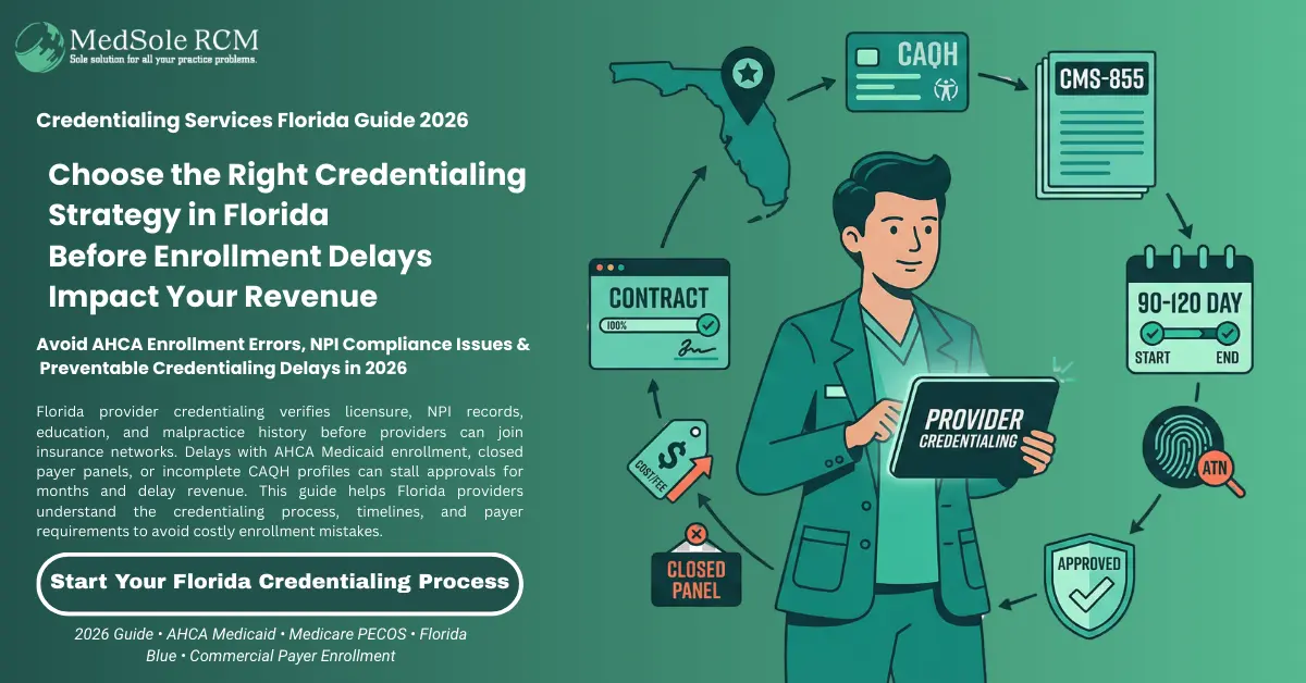 Credentialing Services in Florida: Complete Guide to Provider Enrollment, Costs & Timelines [2026 Updated]