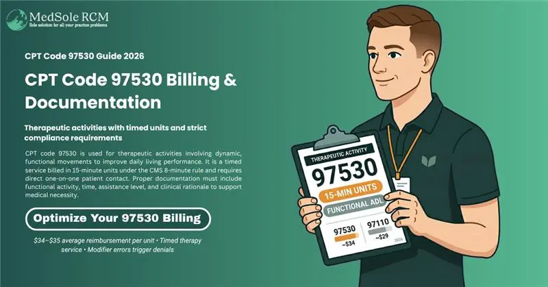 CPT Code 97530: Complete Billing, Reimbursement and Denial Prevention Guide for Healthcare Providers (2026)