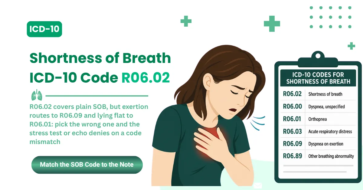 R06.02 Shortness of Breath ICD-10 Code: What Every Provider Must Know Before Submitting a Claim