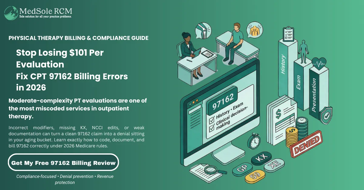 CPT Code 97162: The Complete Billing, Modifiers & Reimbursement Guide for 2026